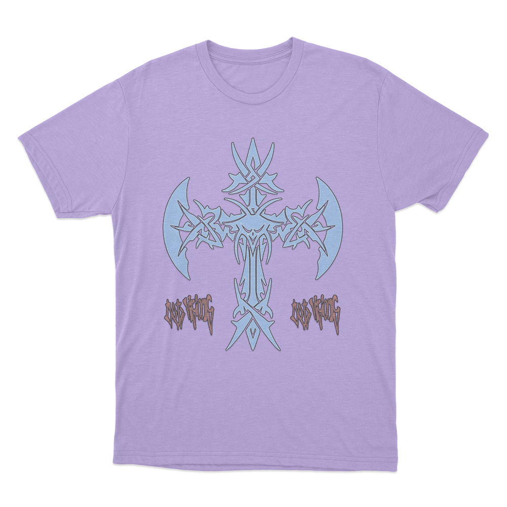 Cross Logo Unisex T Shirt Purple Cross Logo Unisex T Shirt Purple