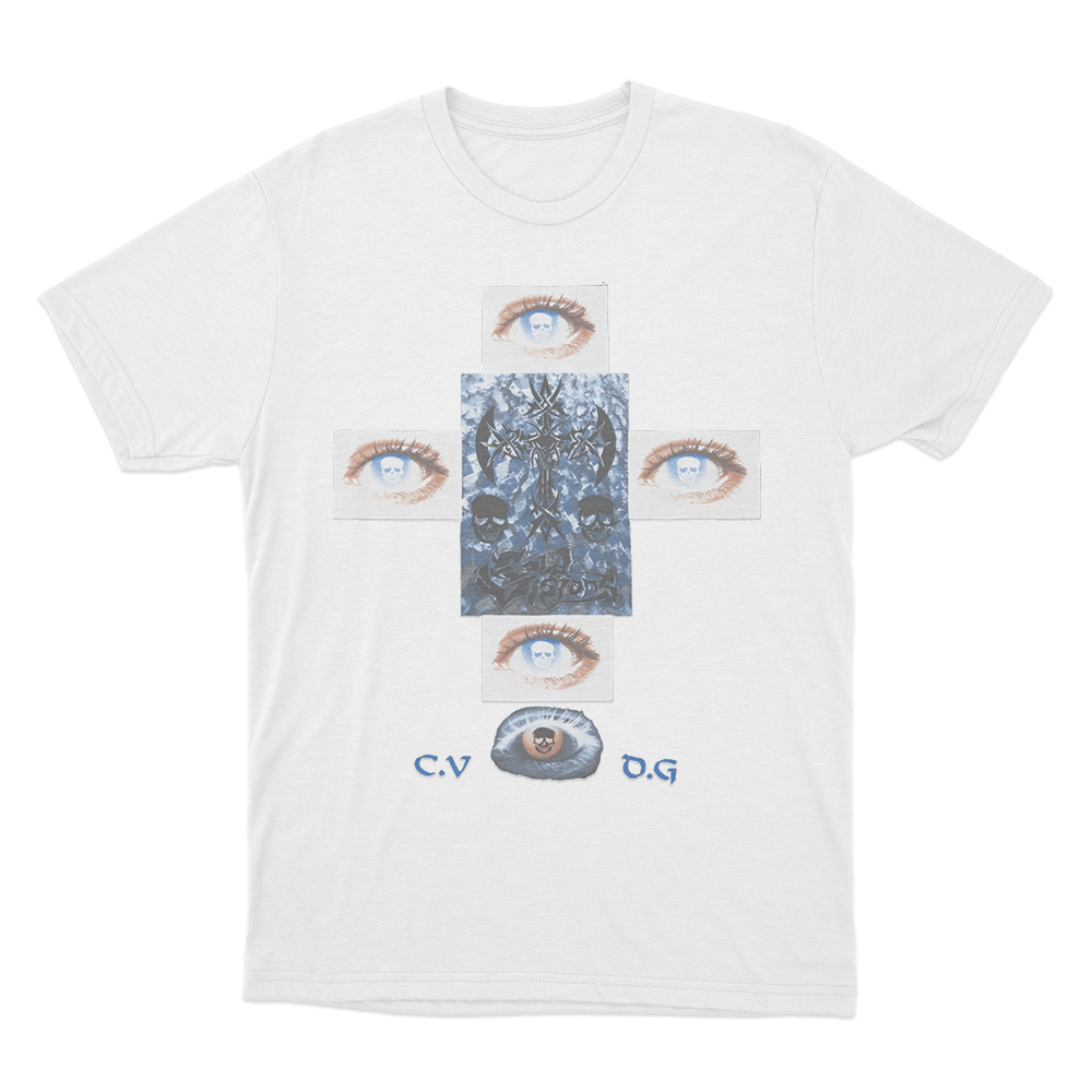 Eye Cross Unisex T Shirt White Eye Cross Unisex T Shirt White